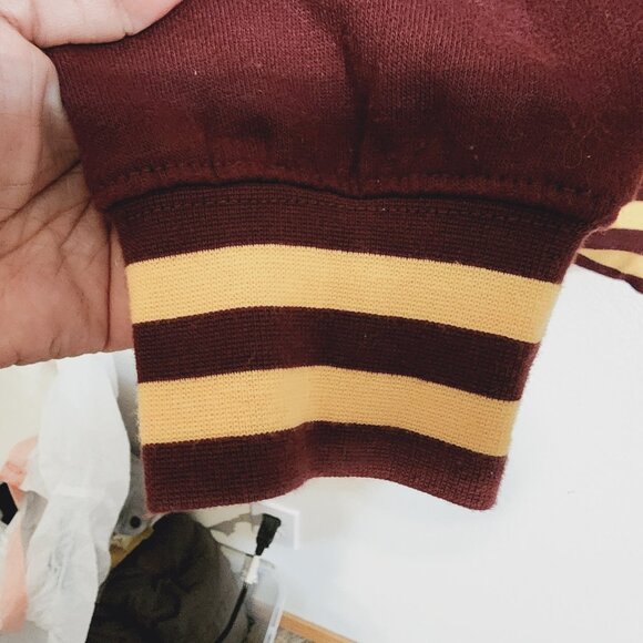 Disney Fashion Collection Sweatshirt Varsity Jersey Embroidered M Mickey Sz L - Picture 9 of 16